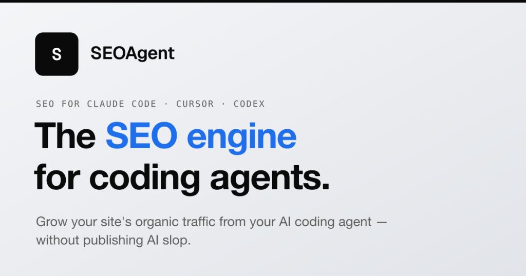 🚀 معرفی SEOAgent: ابزاری تازه برای بهینه‌سازی جریان‌های کاری برنامه‌نویسی با هوش مصنوعی