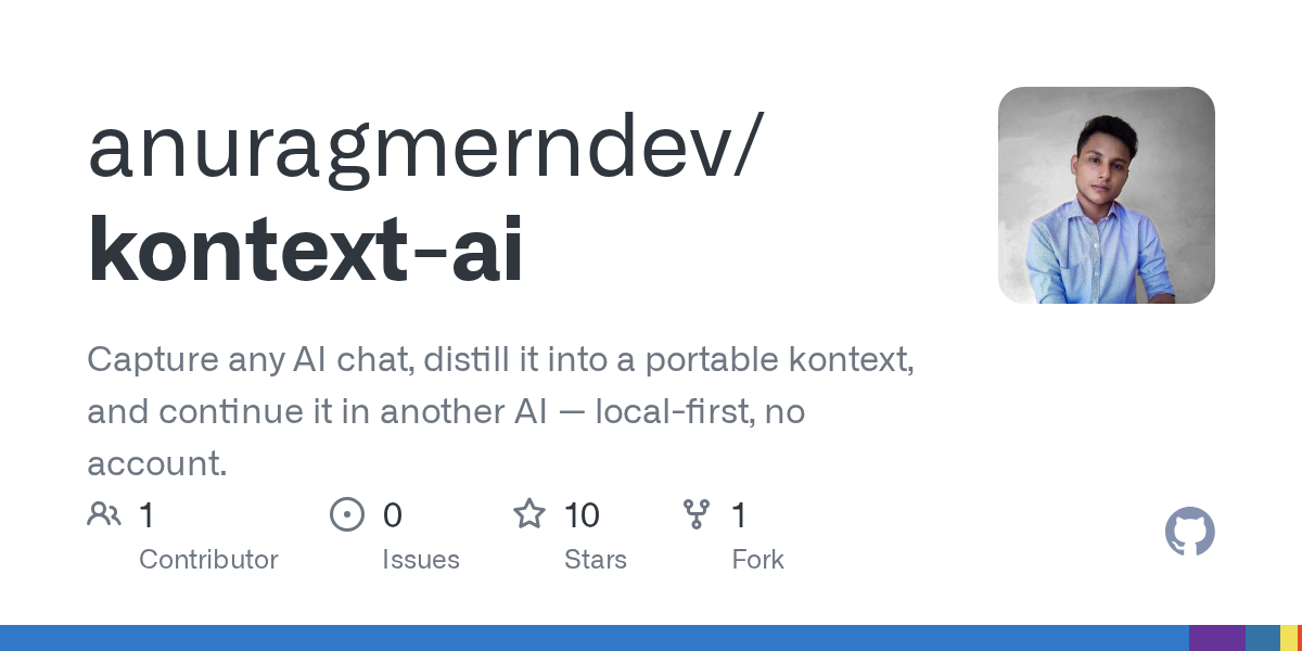 🔗 انتقال آسان چت‌های هوش مصنوعی با ابزار جدید Kontext