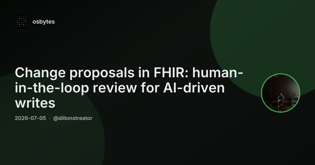 🏥 هوش مصنوعی در پزشکی: رویکرد Human-in-the-Loop برای استاندارد FHIR