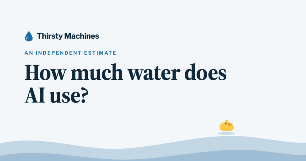 💧 هوش مصنوعی و چالش مصرف آب: وقتی دیتاسنترها تشنه می‌شوند!
