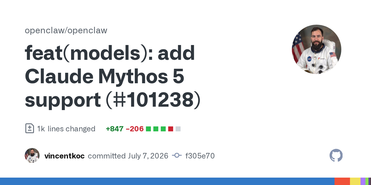 🚀 اضافه شدن پشتیبانی از مدل قدرتمند Claude Mythos 5