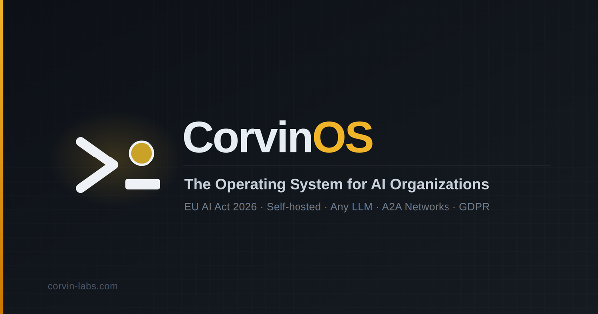 🚀 معرفی CorvinOS: سیستم‌عاملی اختصاصی برای ایجنت‌های هوش مصنوعی!