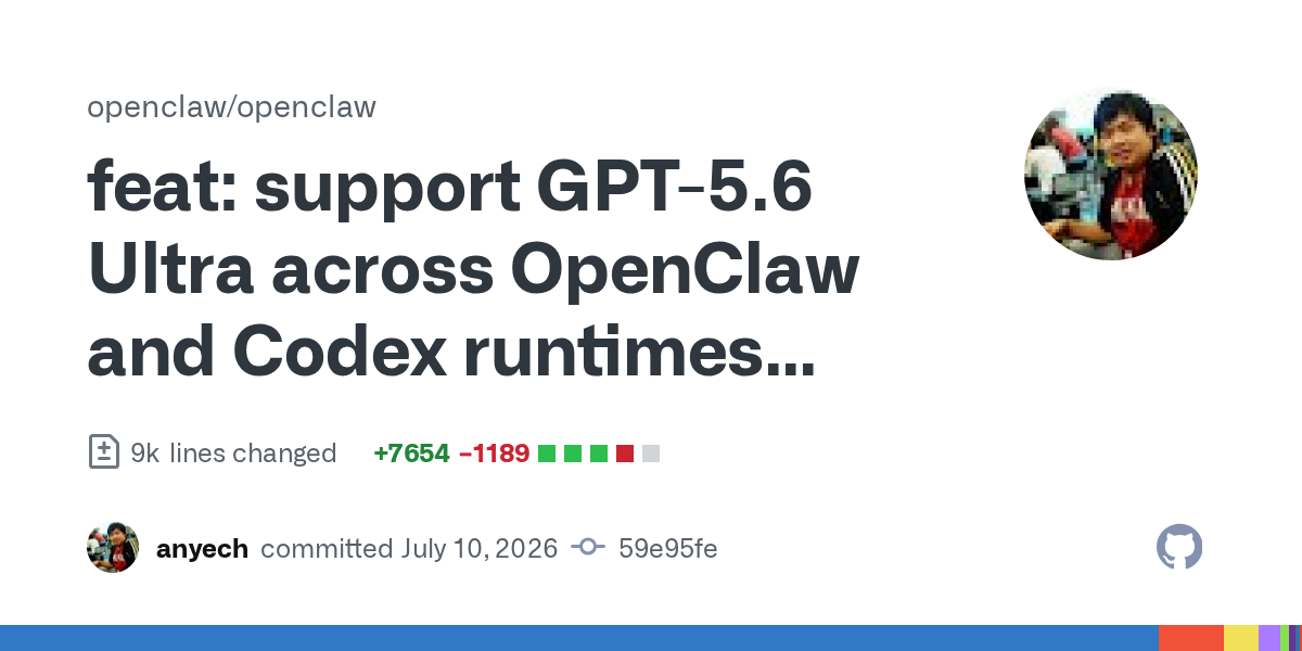 🚀 پشتیبانی از مدل قدرتمند GPT-5.6 Ultra در محیط‌های توسعه!