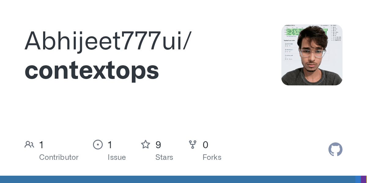 🛠 ابزاری جدید برای مدیریت بهتر کانتکست در مدل‌های زبانی: ContextOps معرفی شد!