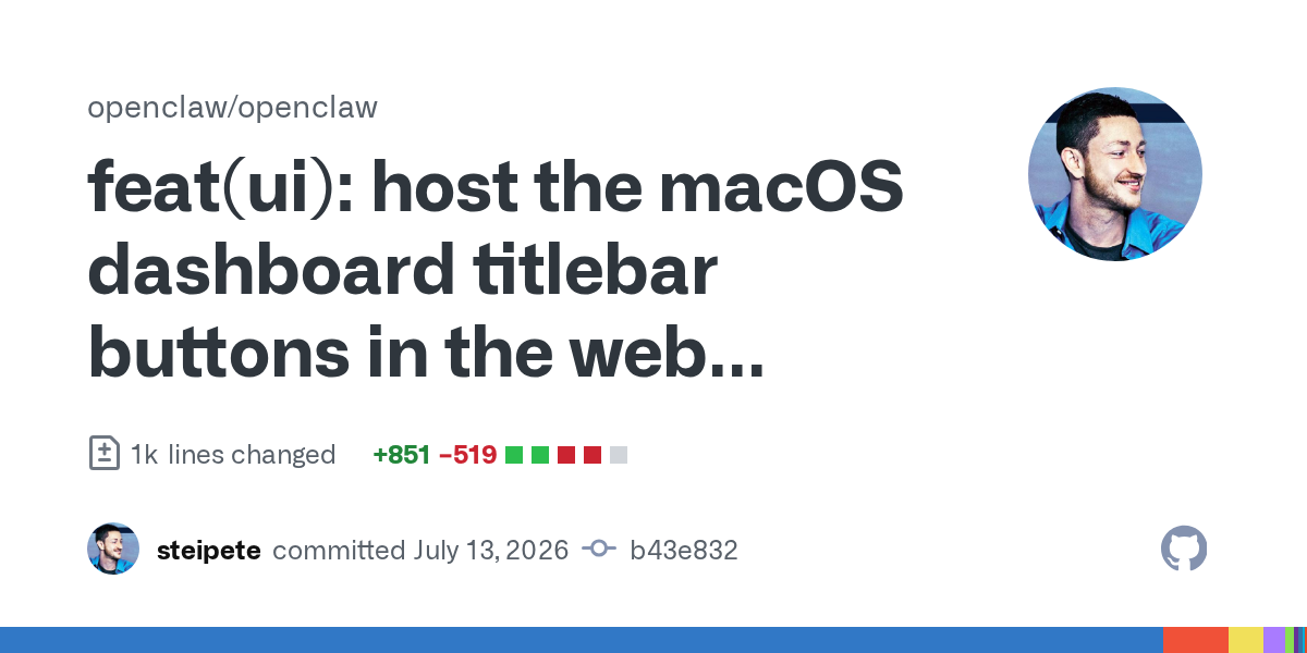 🎨 بهبود تجربه کاربری در داشبورد هوش مصنوعی: هماهنگی بیشتر با macOS