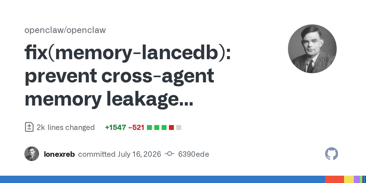 🛡️ رفع یک باگ امنیتی حیاتی در حافظه LanceDB برای ایجنت‌های هوش مصنوعی
