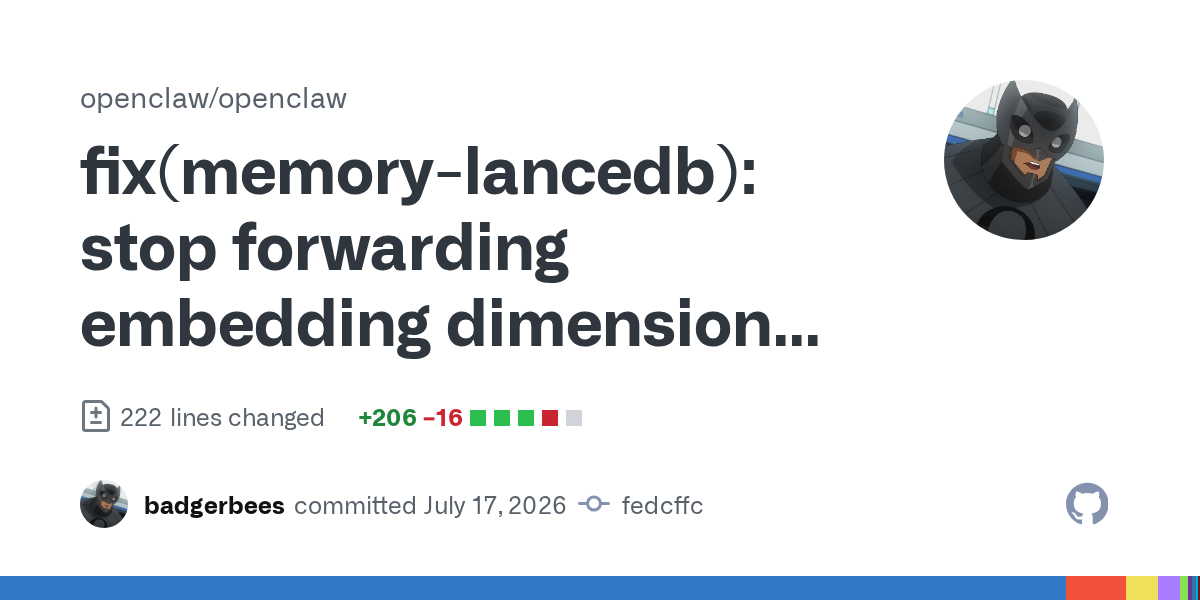 🛠 بهبود پایداری و دقت در مدیریت حافظه LanceDB
