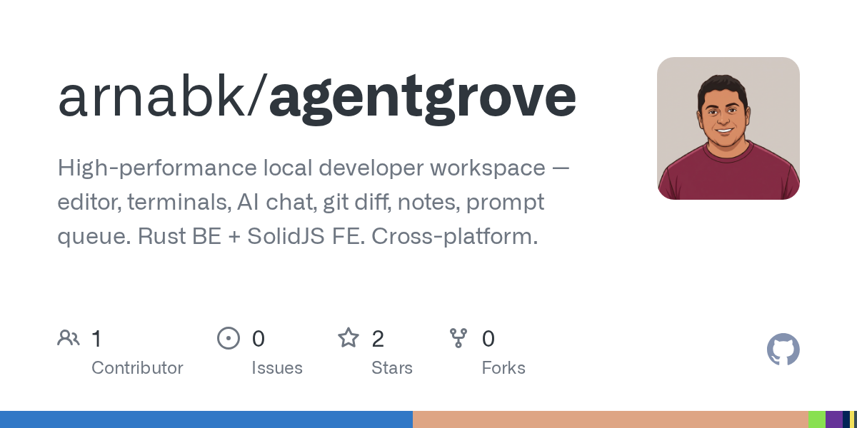 🚀 AgentGrove؛ محیط کاری محلی برای ایجنتهای برنامهنویس! 💻