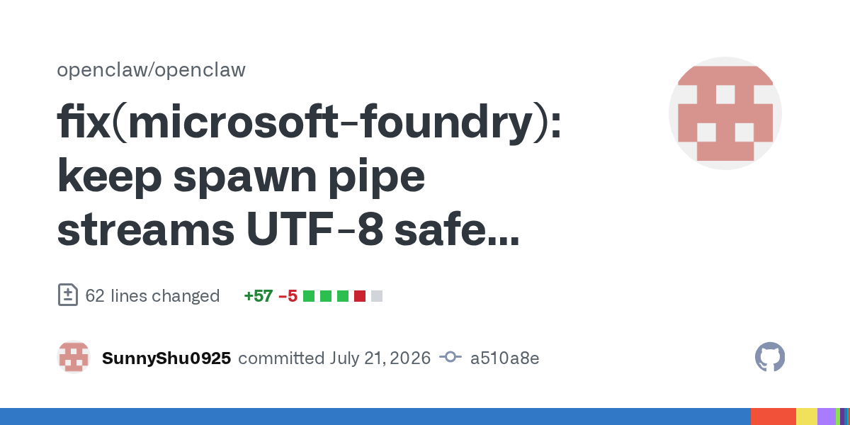 🛠️ رفع باگ فنی در استریم داده‌های هوش مصنوعی (Microsoft Foundry)