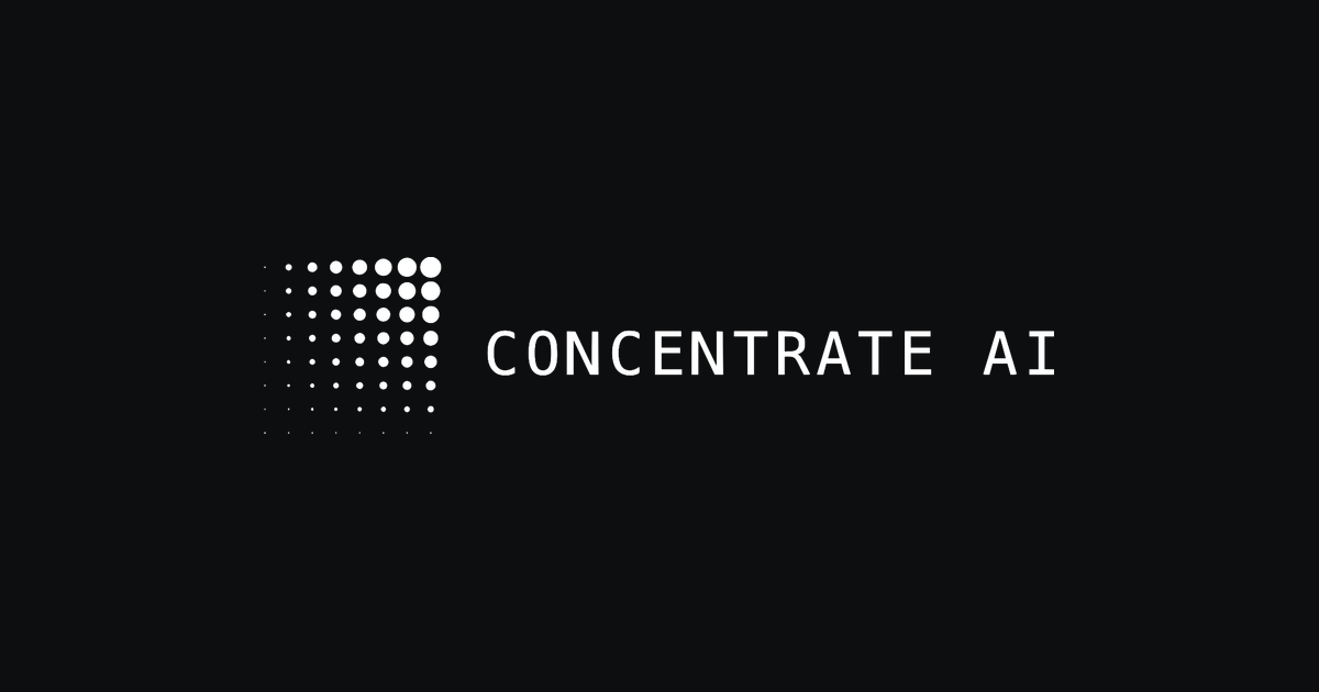 🚀 معرفی ابزار کاربردی Concentrate؛ دروازه‌ای برای مدیریت مدل‌های زبانی!
