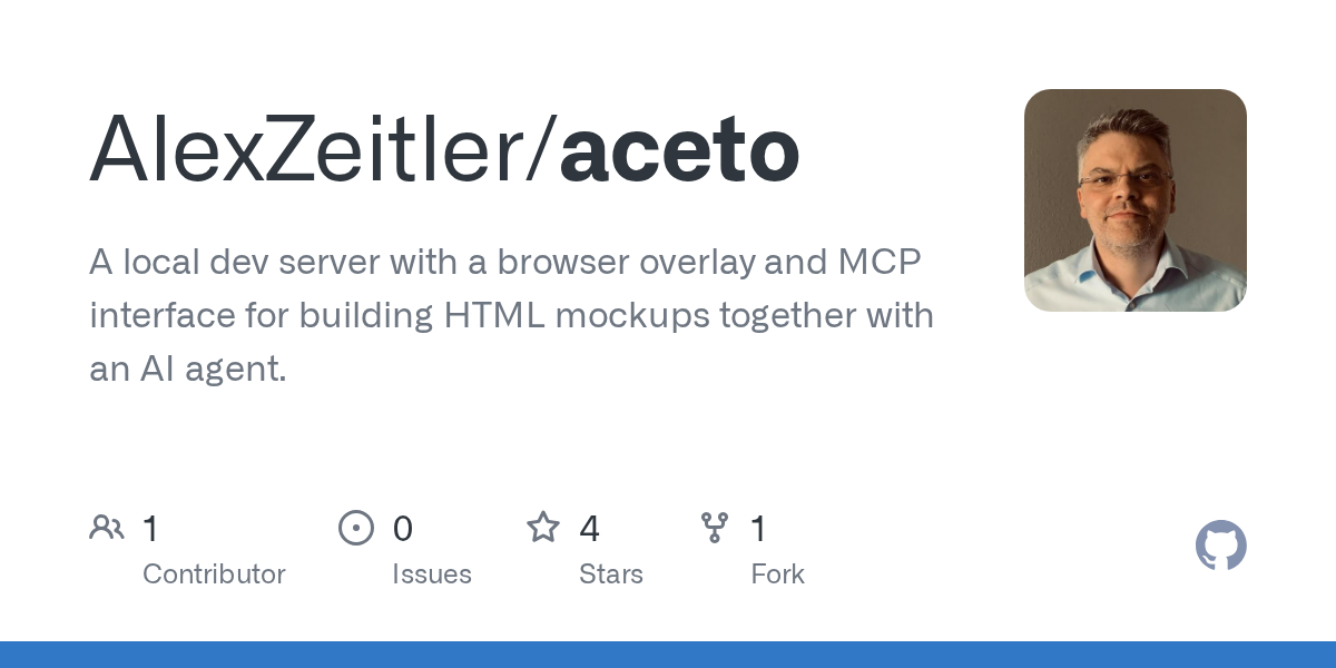 🚀 ابزار جدید Aceto: ترکیب هوش مصنوعی و MCP برای ساخت سریع‌تر رابط کاربری!