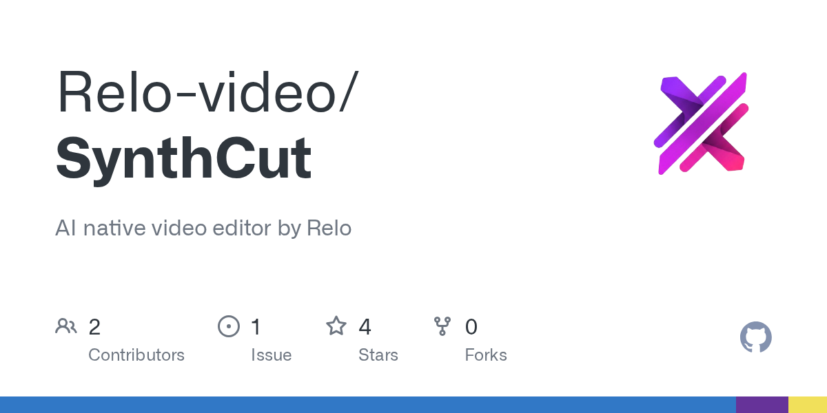 🎬 معرفی ابزار کاربردی: SynthCut، ویرایشگر ویدئوی هوش مصنوعی متن‌باز و محلی