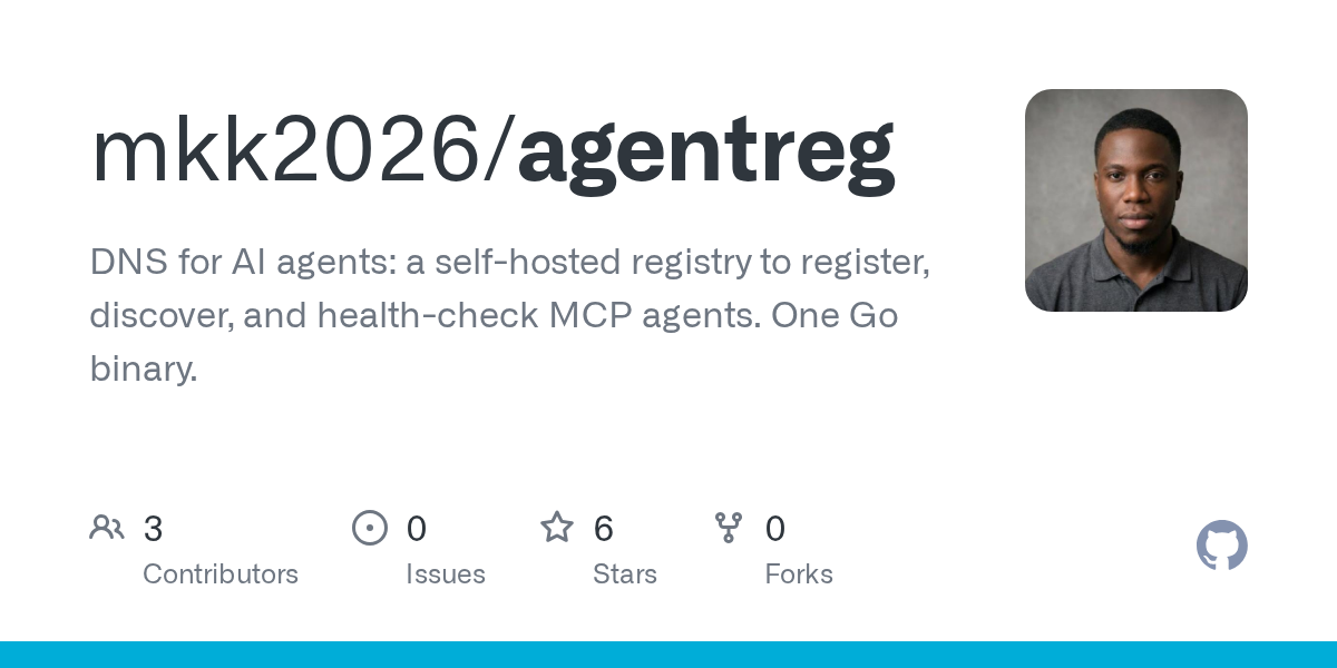 🚀 معرفی Agentreg؛ ابزاری کاربردی برای مدیریت ایجنت‌های هوش مصنوعی
