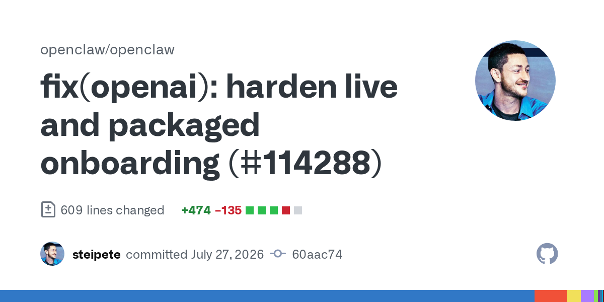 🚀 ارتقای پایداری و امنیت در فرآیند راه‌اندازی (Onboarding) مدل‌های OpenAI