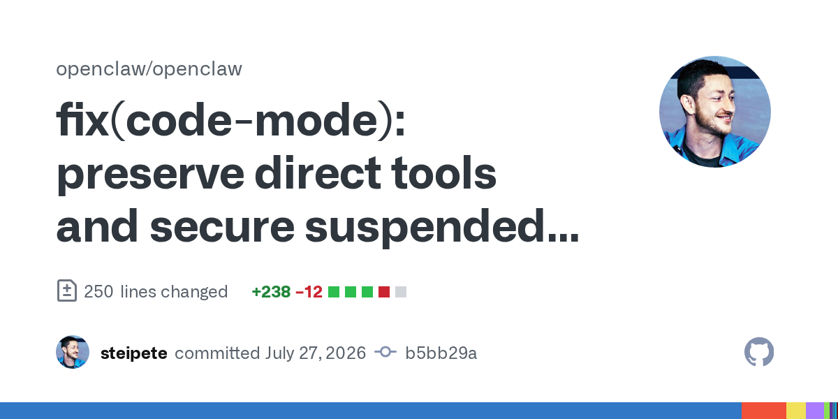 🛠 ارتقای امنیت و پایداری در «کد-مود» (Code Mode) هوش مصنوعی!