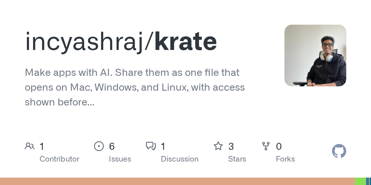 🚀 ابزار جدید Krate: ساخت اپلیکیشن با هوش مصنوعی برای سیستم‌عامل‌های مختلف!