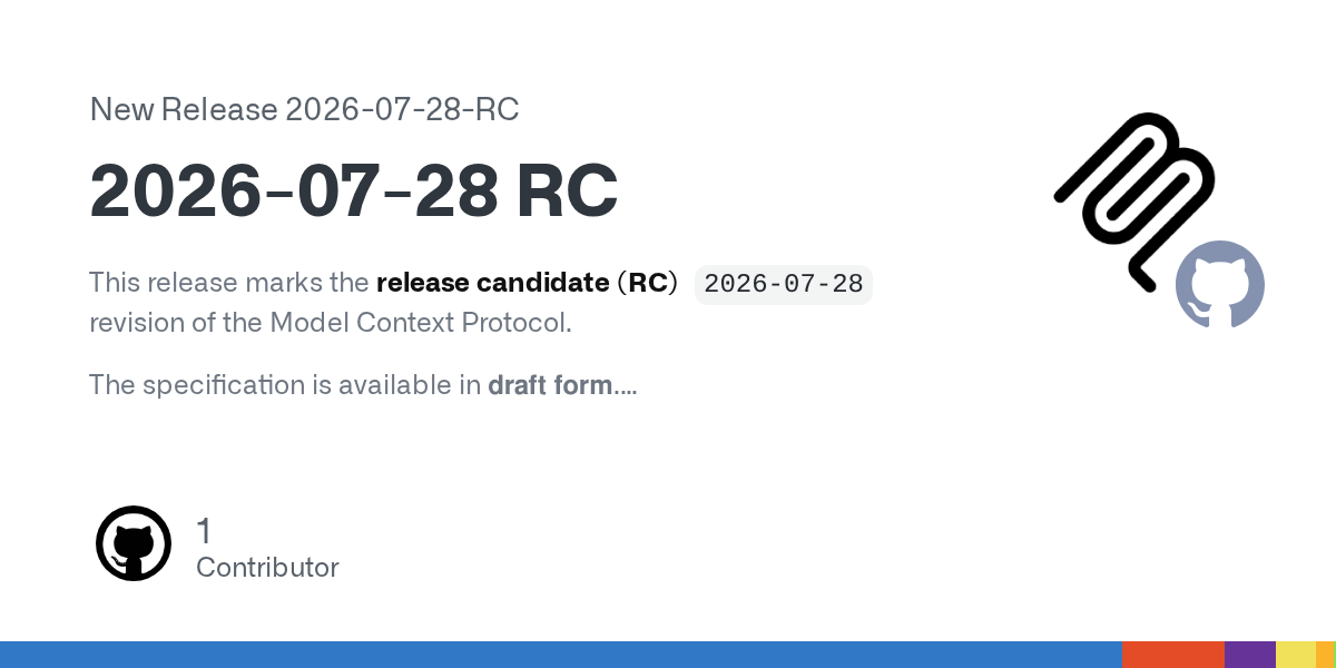 🚀 آپدیت جدید برای استاندارد Model Context Protocol (MCP) منتشر شد!