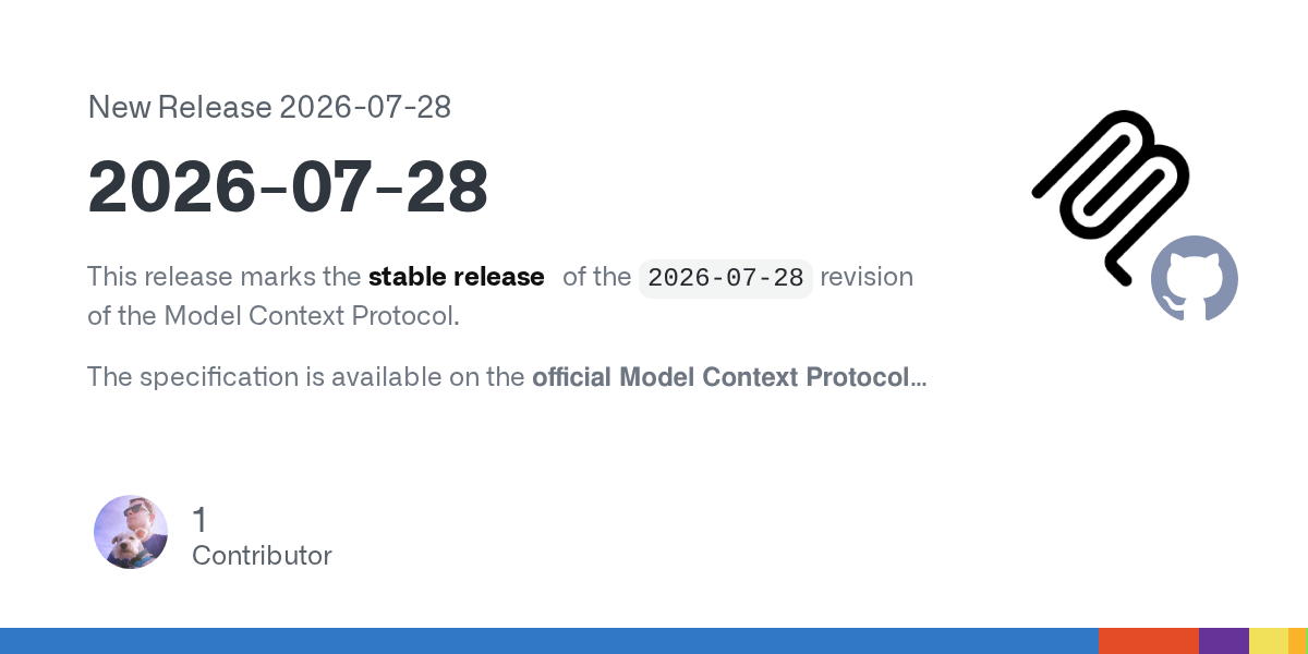 🚀 آپدیت مهم برای توسعه‌دهندگان: نسخه جدید Model Context Protocol منتشر شد!