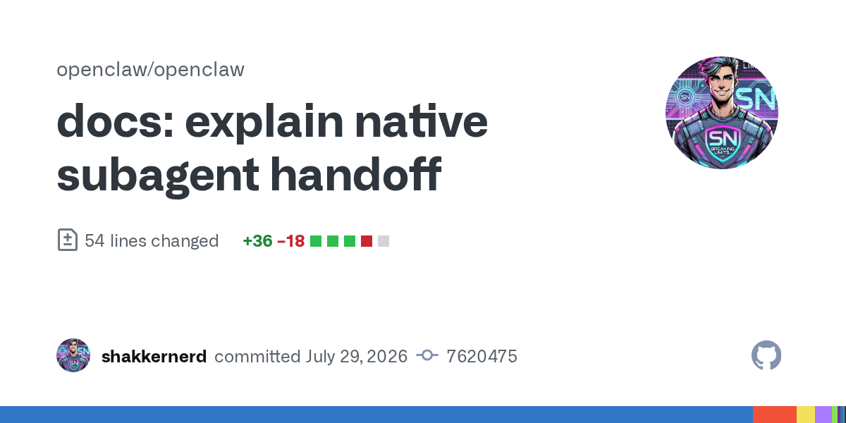 🤖 معماری ایجنت‌ها؛ درک مفهوم Native Subagent Handoff