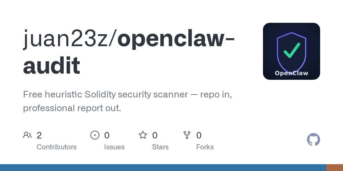 🛡 امنیت قراردادهای هوشمند با ابزار جدید OpenClaw